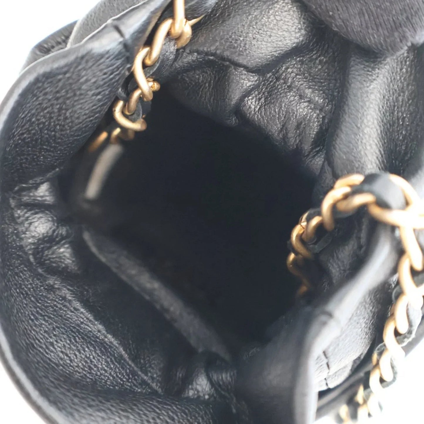Mini Drawstring Bucket Bag