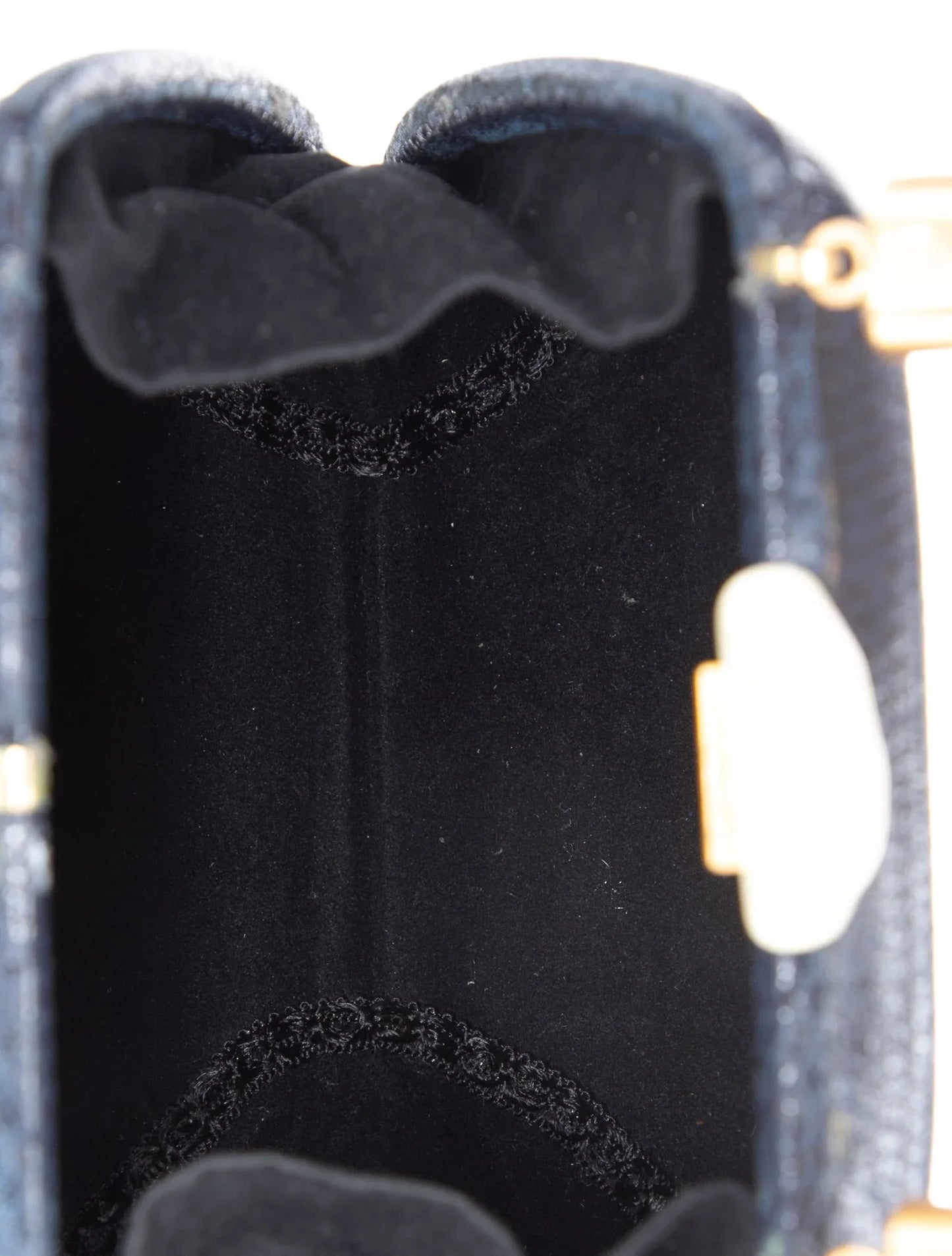Lizard Top Handle Bag Mini Vintage