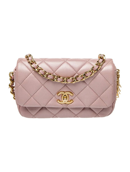 Pearly Charm Single Flap Bag