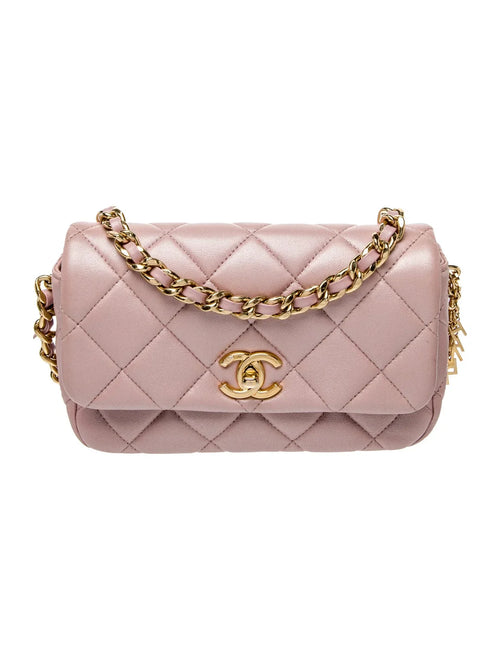 Pearly Charm Single Flap Bag