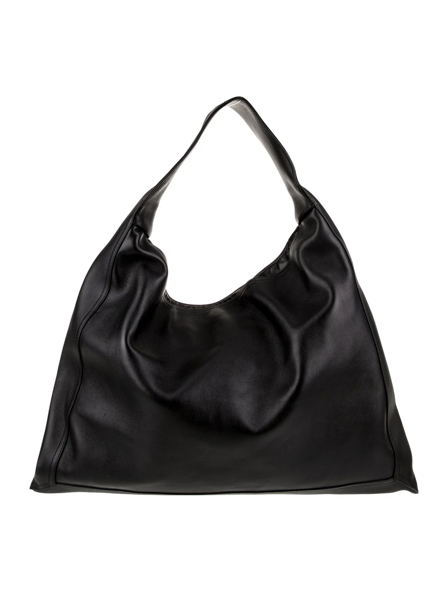 Bolso Holgado Grande de Piel