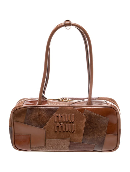 Leather Patchwork Beau