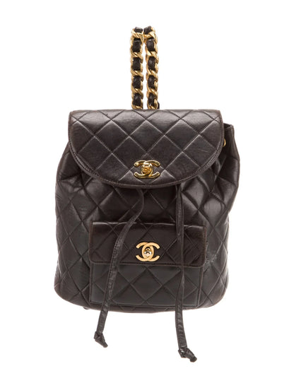 Quilted CC Backpack