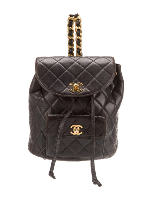 Quilted CC Backpack