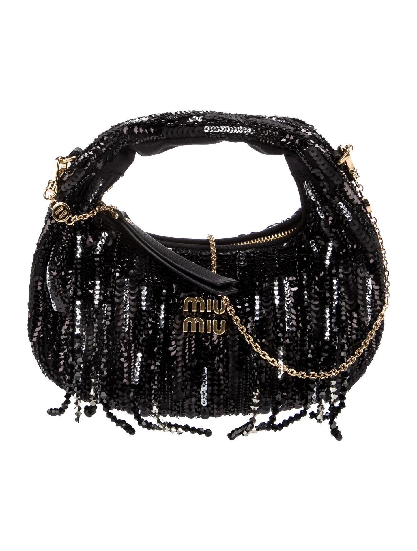 Bolsa Satin Wander con cadena Mini