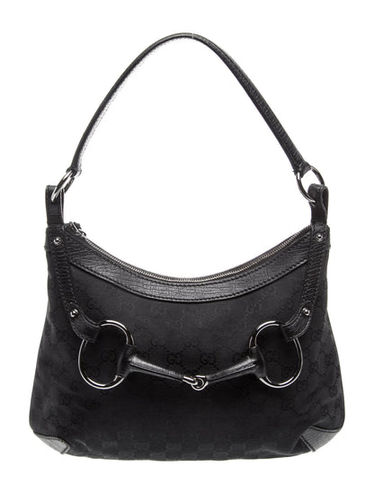GG Canvas Horsebit Chain