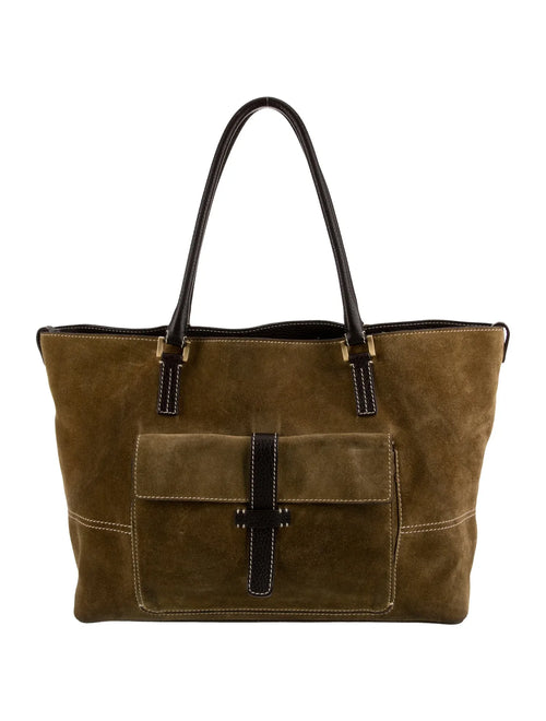Suede Tote