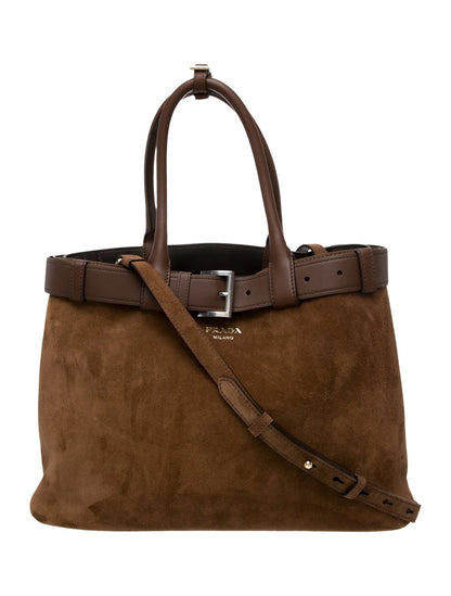 Scamosciato Suede Buckle Large