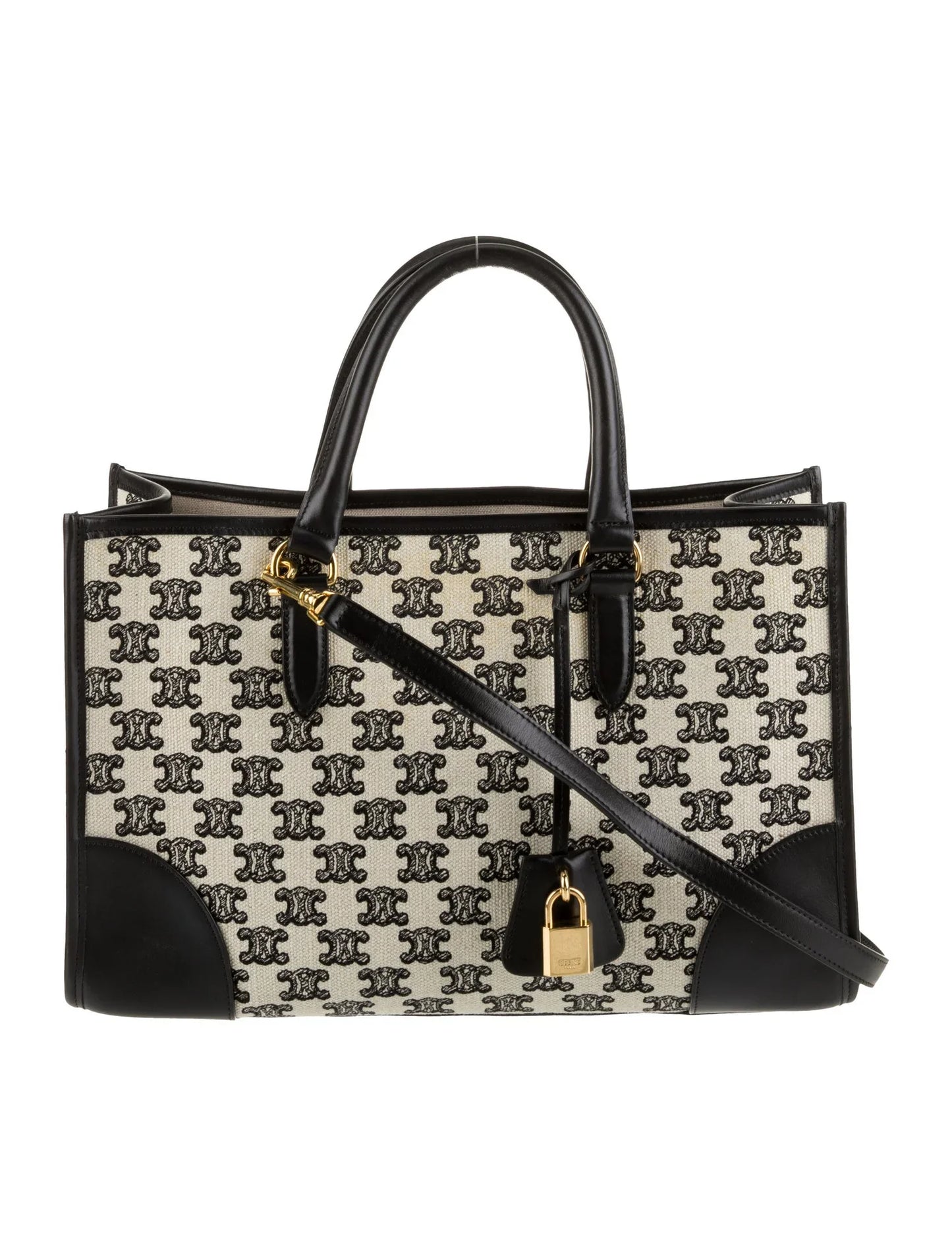 Triomphe Horizontal Cabas Tote Bag Mini 2022