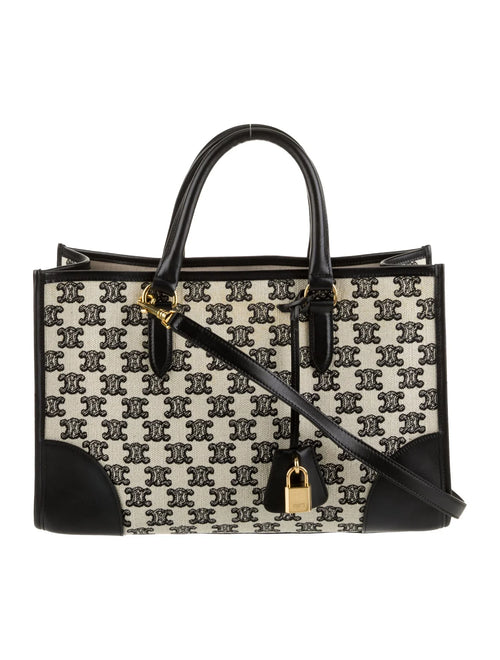 Triomphe Horizontal Cabas Tote Bag Mini 2022