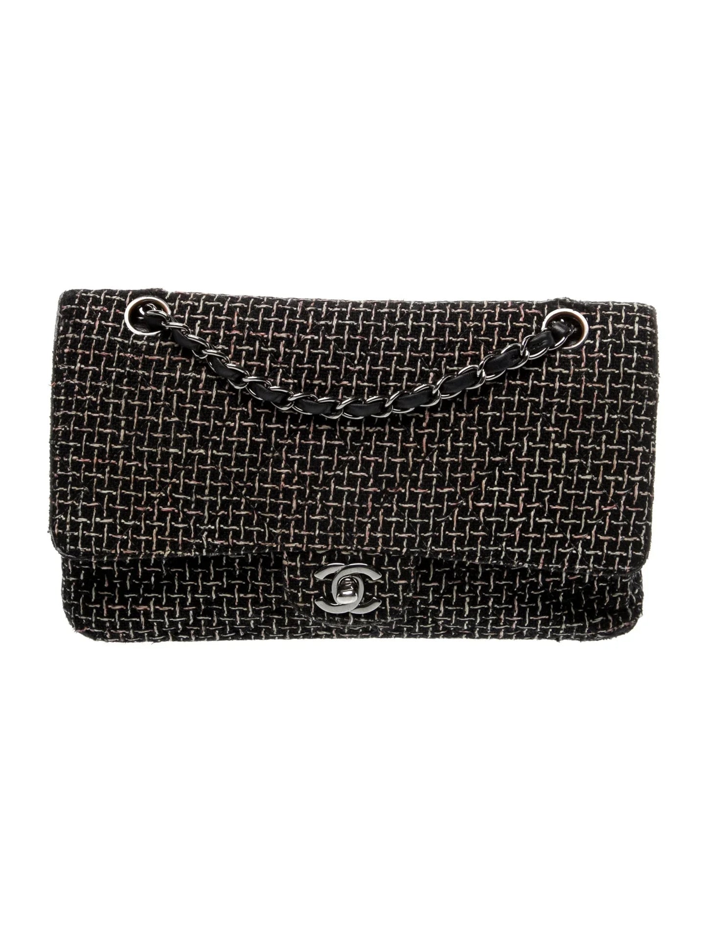 Tweed New York Double rabat classique moyen