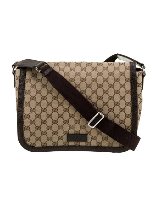 GG Canvas Messenger Bag