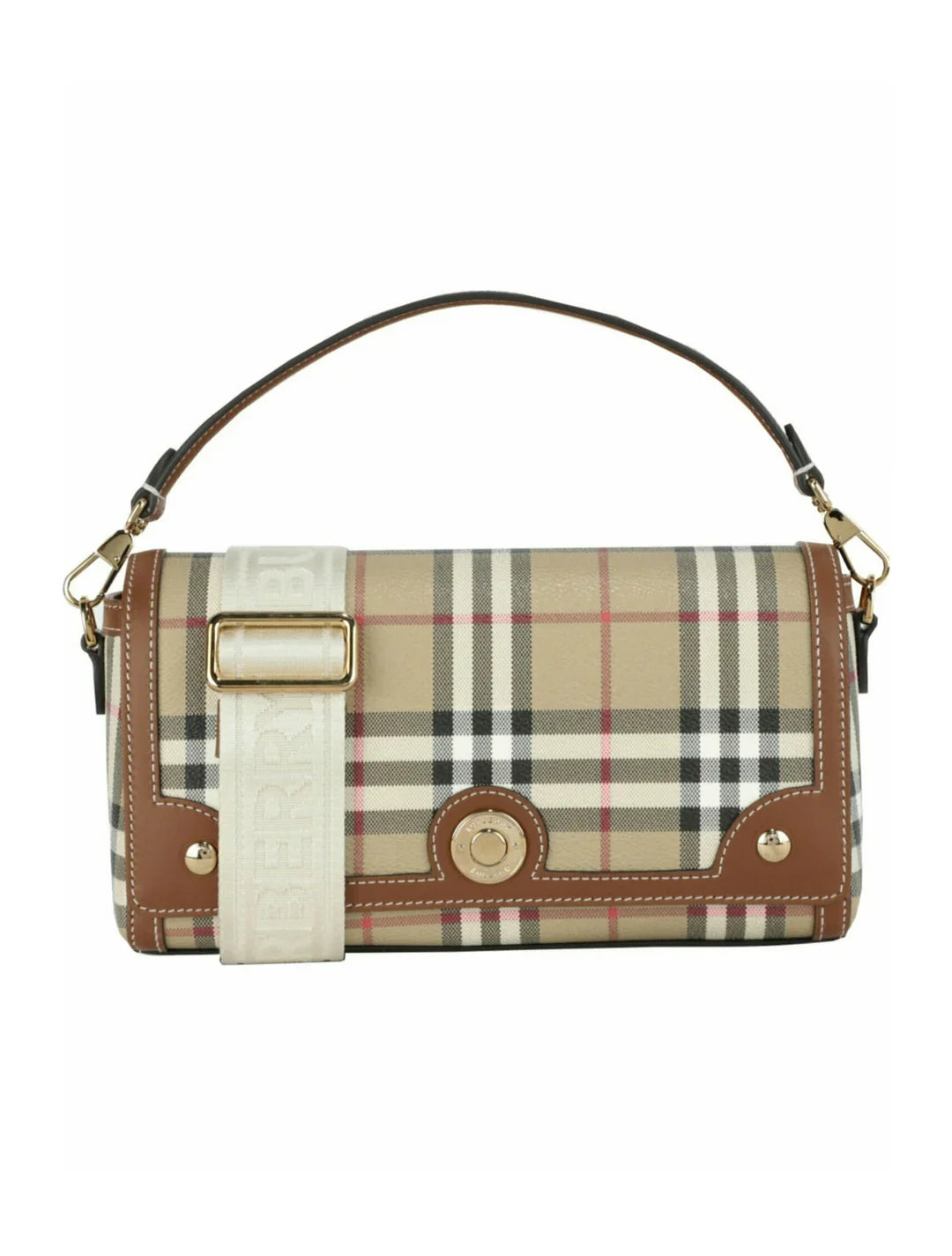 House Check Pattern Crossbody Bag w/ Tags