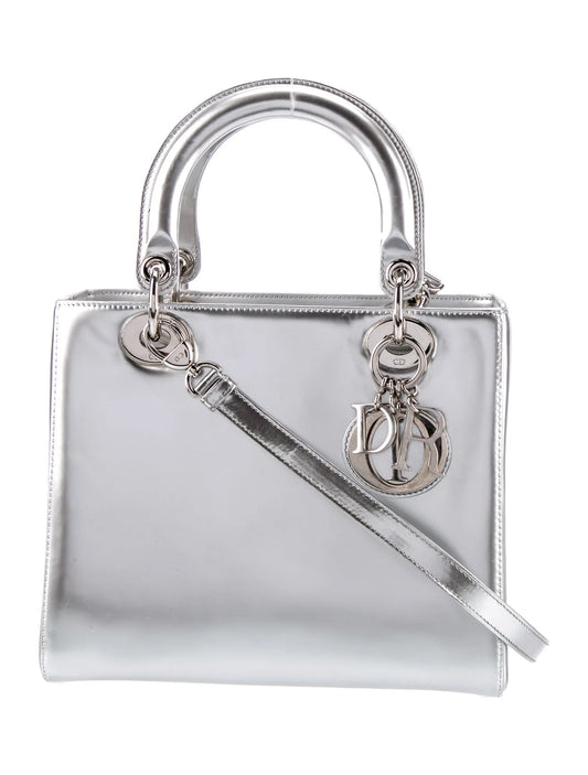 Leather Lady Dior Medium