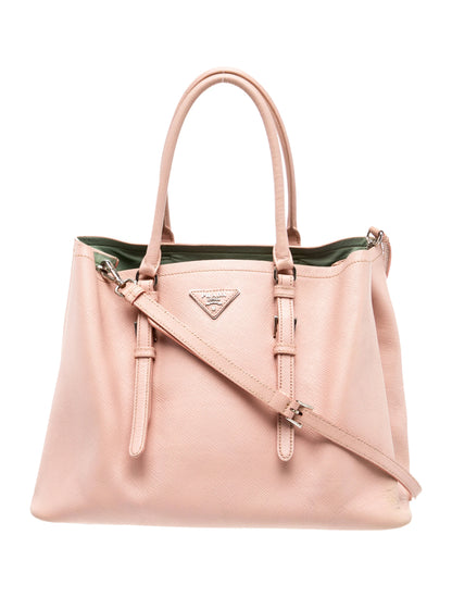 Saffiano Leather Saffiano Cuir Medium Double Handle Tote Pesco Medium