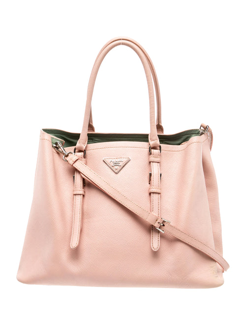 Saffiano Leather Saffiano Cuir Medium Double Handle Tote Pesco Medium