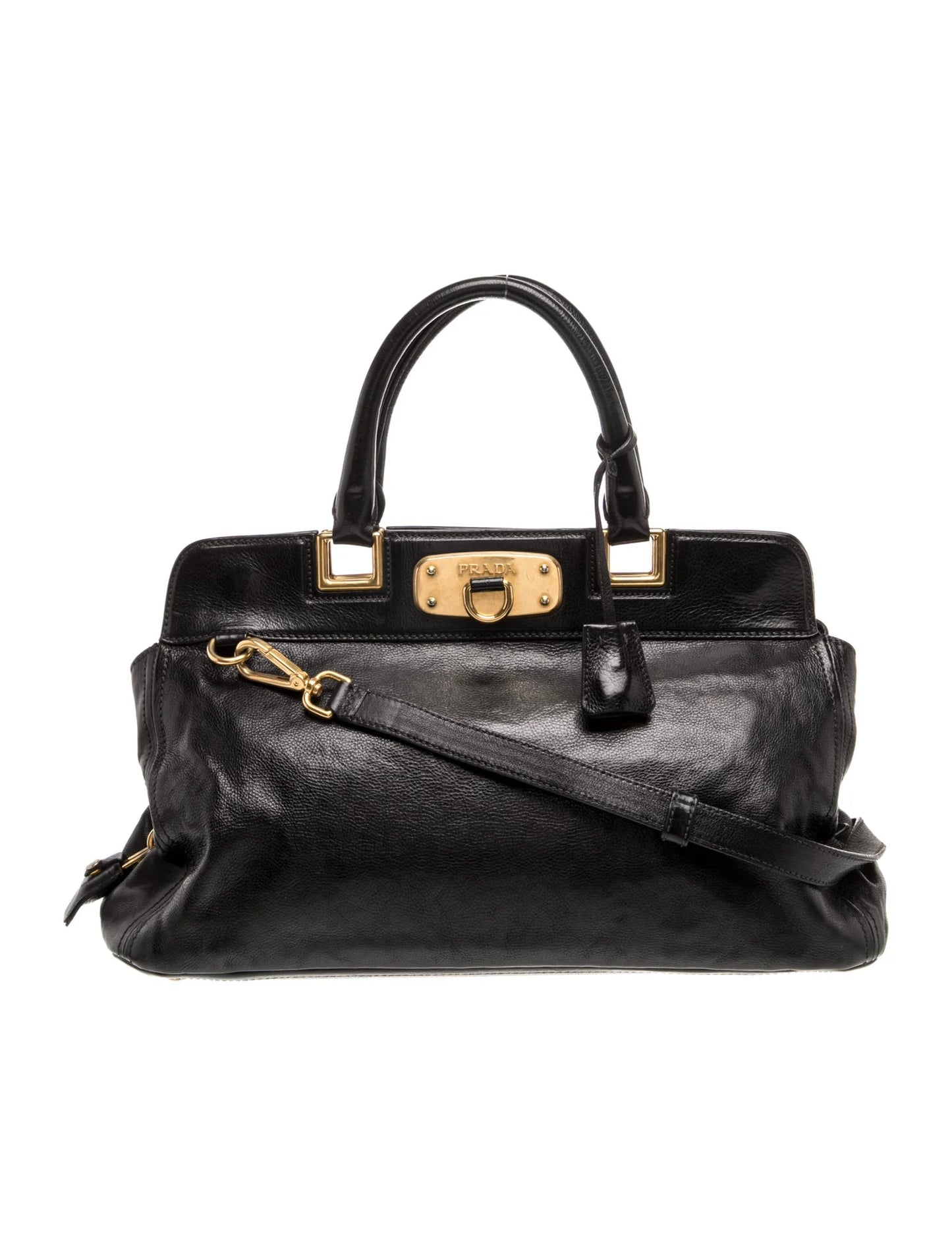 Saffiano Lux Leather Bauletto