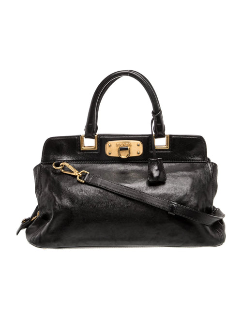 Saffiano Lux Leather Bauletto