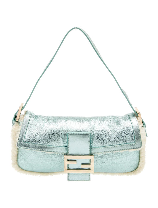 Sac baguette en cuir