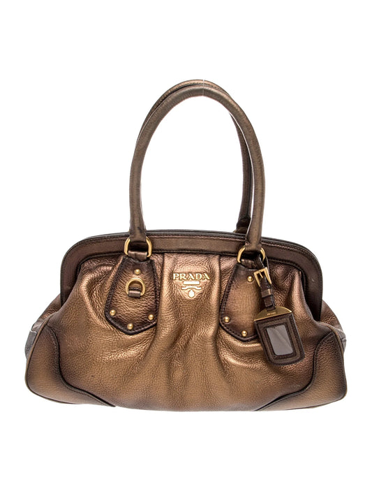 Vitello Daino Leather Bauletto