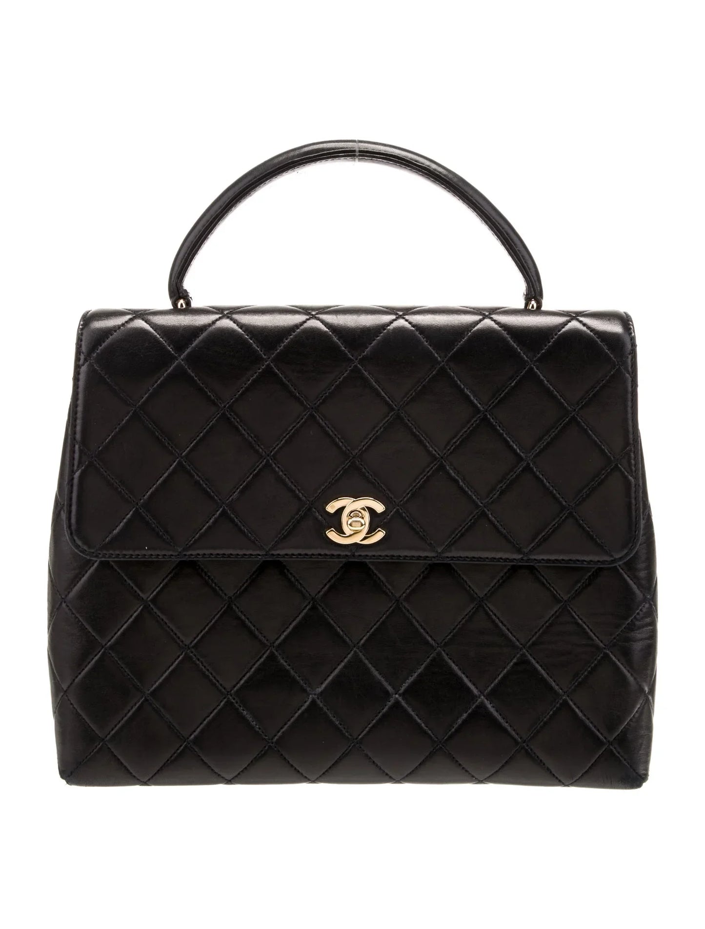 Bolso Kelly con asa superior acolchado