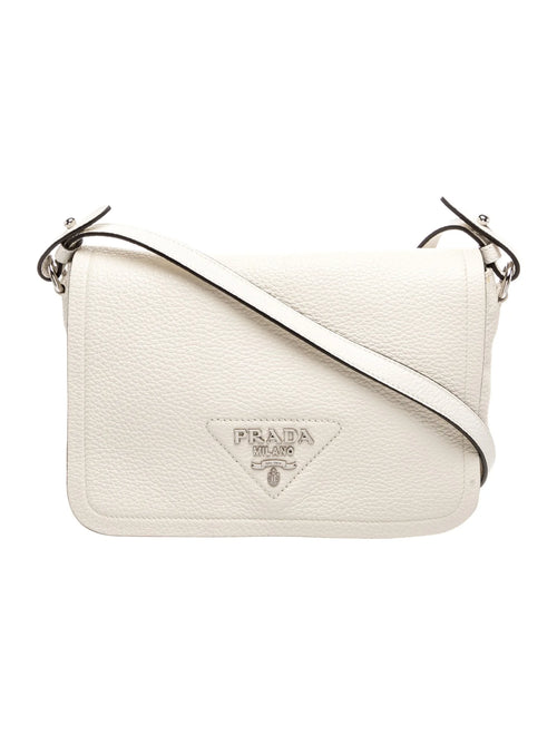 Vitello Daino Leather Crossbody Bag