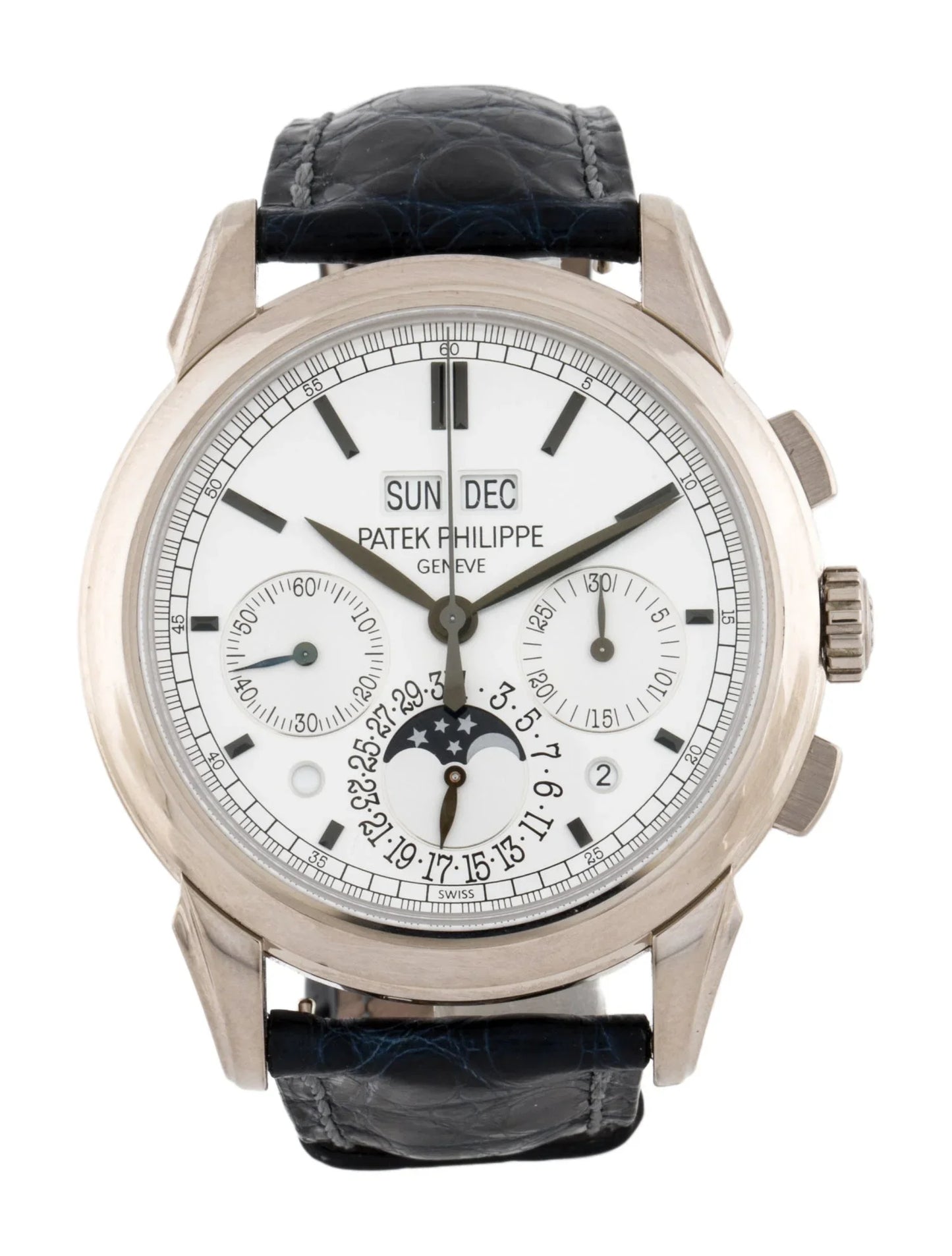 Montre chronographe à calendrier perpétuel