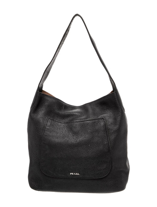 Vitello Daino Leather Shoulder Bag