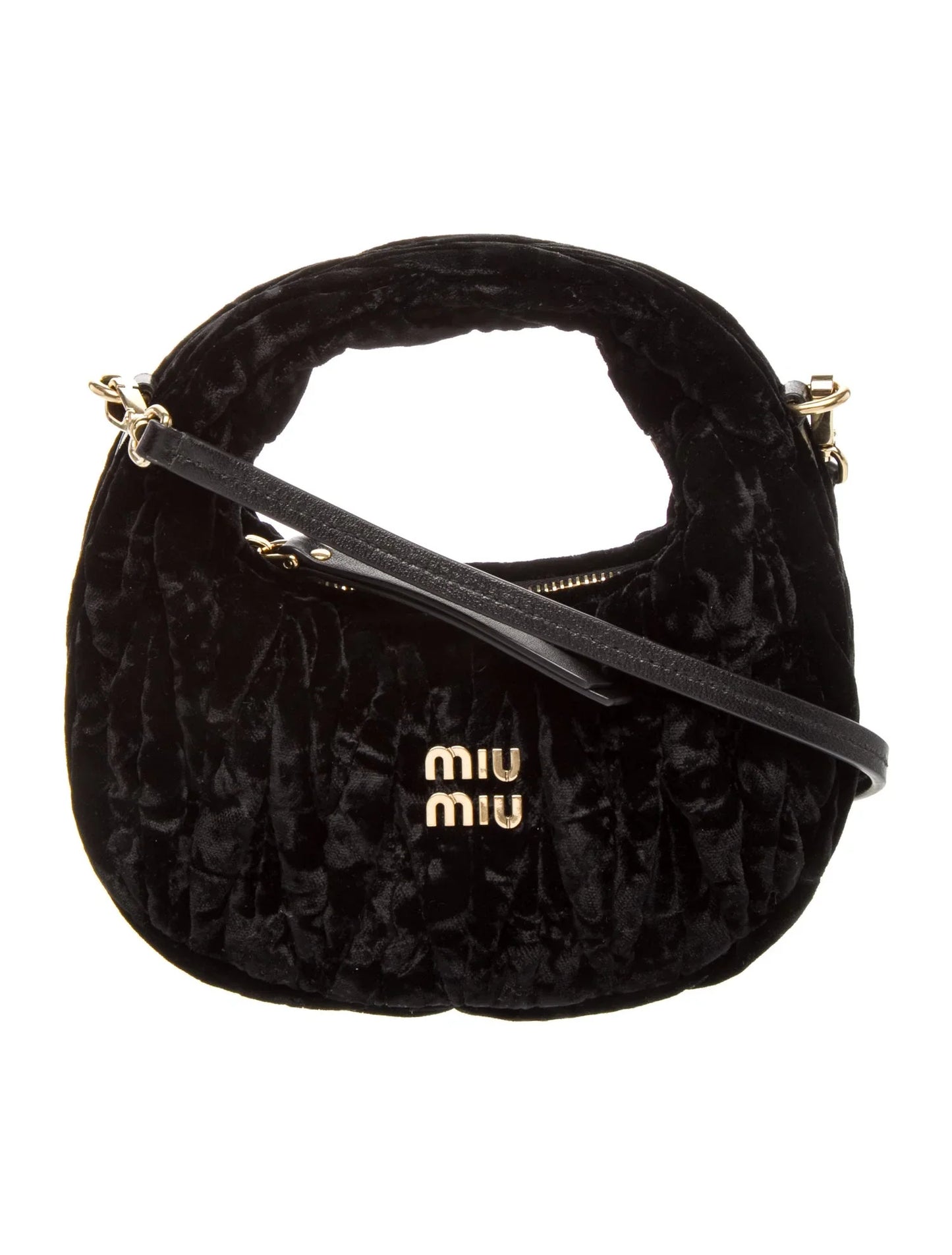 Velvet Matelassé Wander w/ Strap Mini