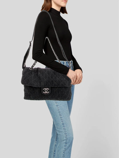 Denim Stretch Spirit Messenger Bag