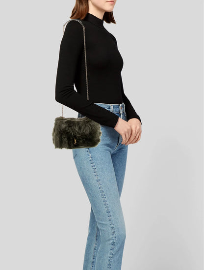 Shearling Shoulder Bag Mini 2025
