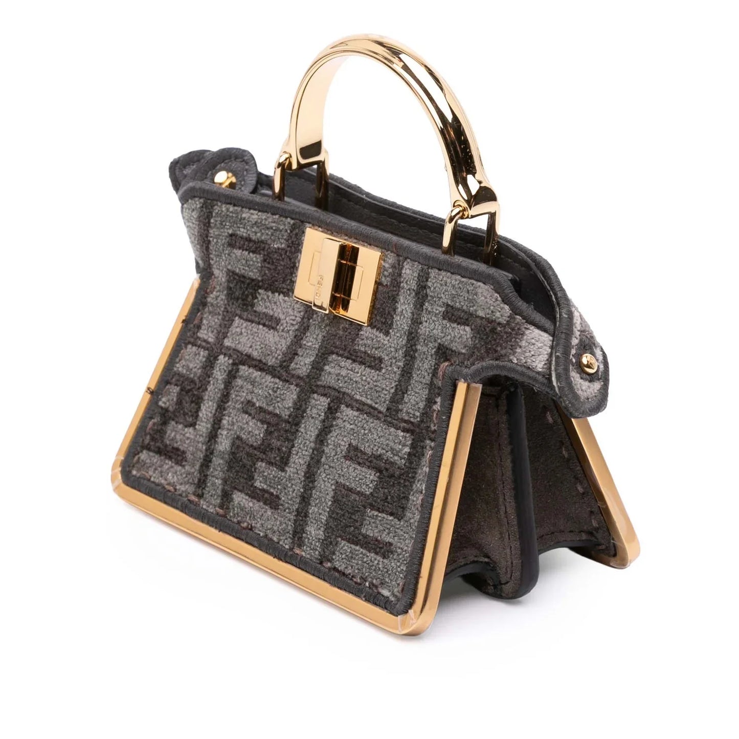 Nano Zucca Cashmere Peekaboo ISeeU Maxi Handle Bag