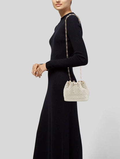 Sac de soirée cannage