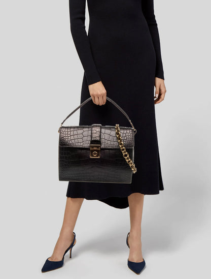 Alligator Shoulder Bag