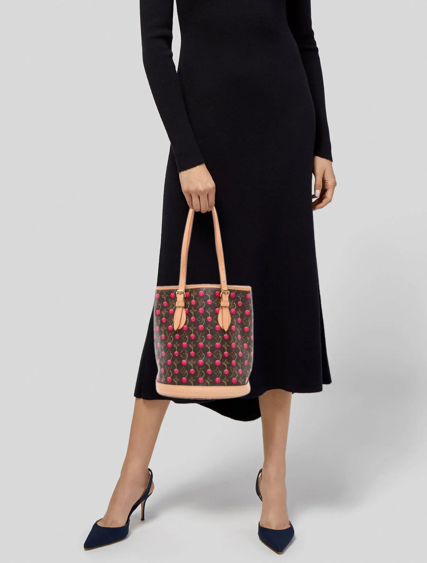 Seau Petit Modèle Monogramme Vintage LV