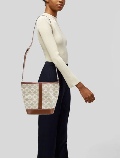 Triomphe Bucket Bag Small
