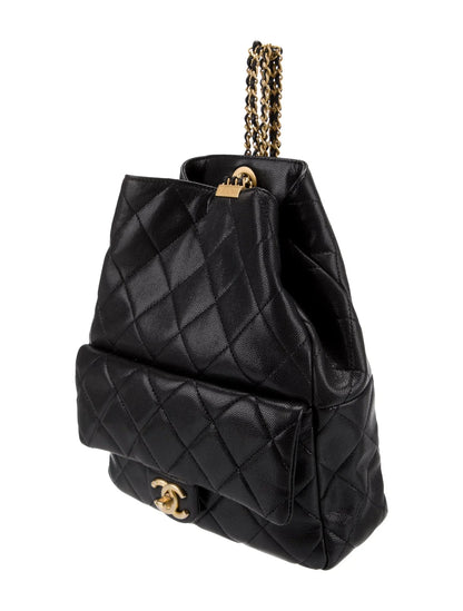 Caviar Quilted Backpack