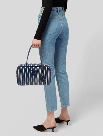 Leather Woven Beau