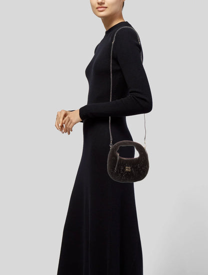 Velvet Matelassé Wander w/ Strap Mini