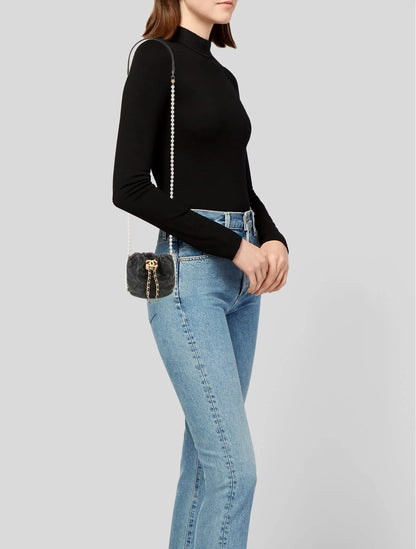 Mini About Pearls Bucket Bag