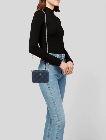 Denim Camera Bag
