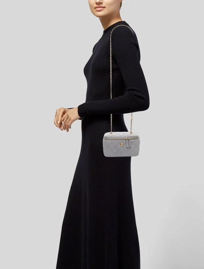 Small Pearl Crush Vanity Case