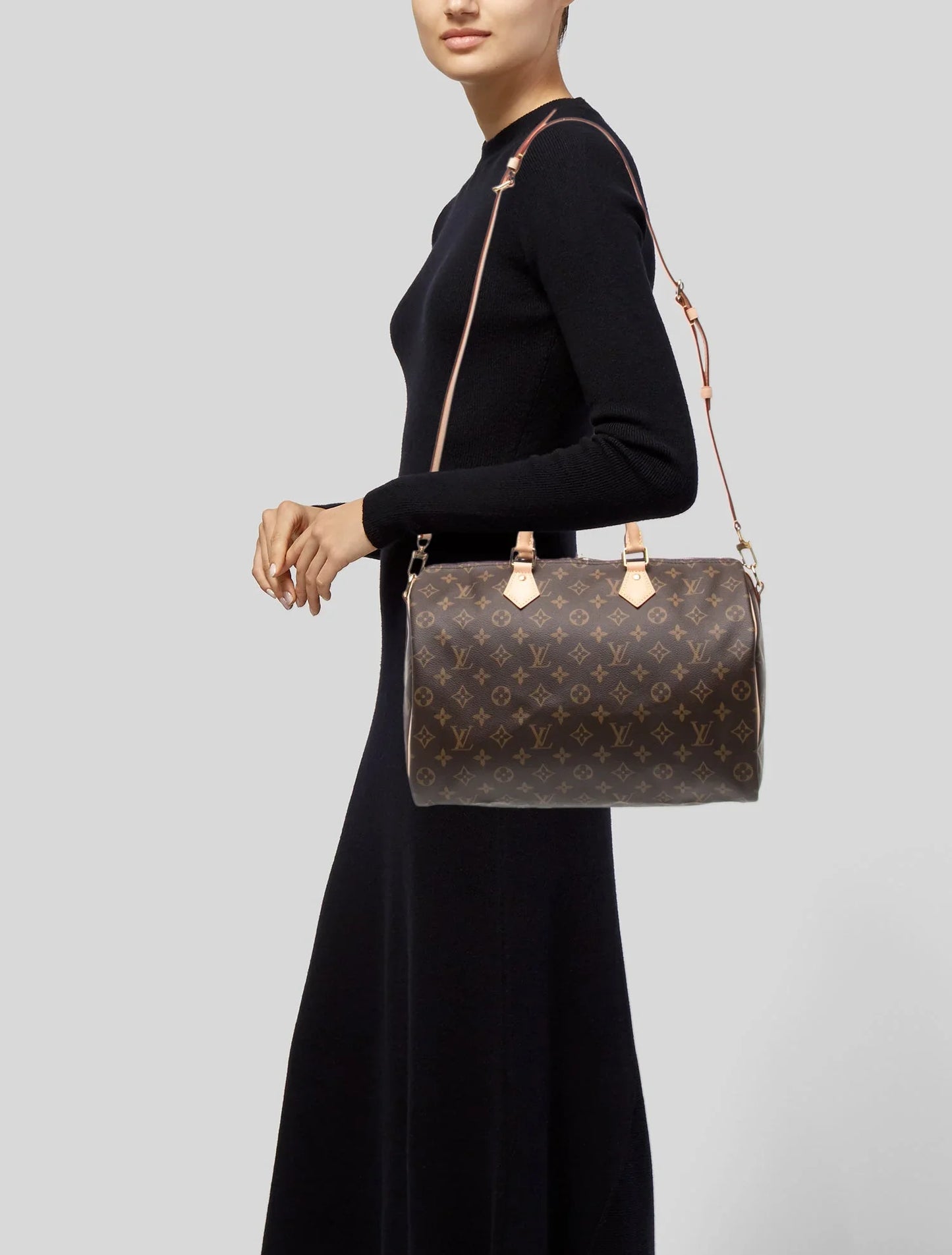 LV Monogram Speedy Bandouliere 35