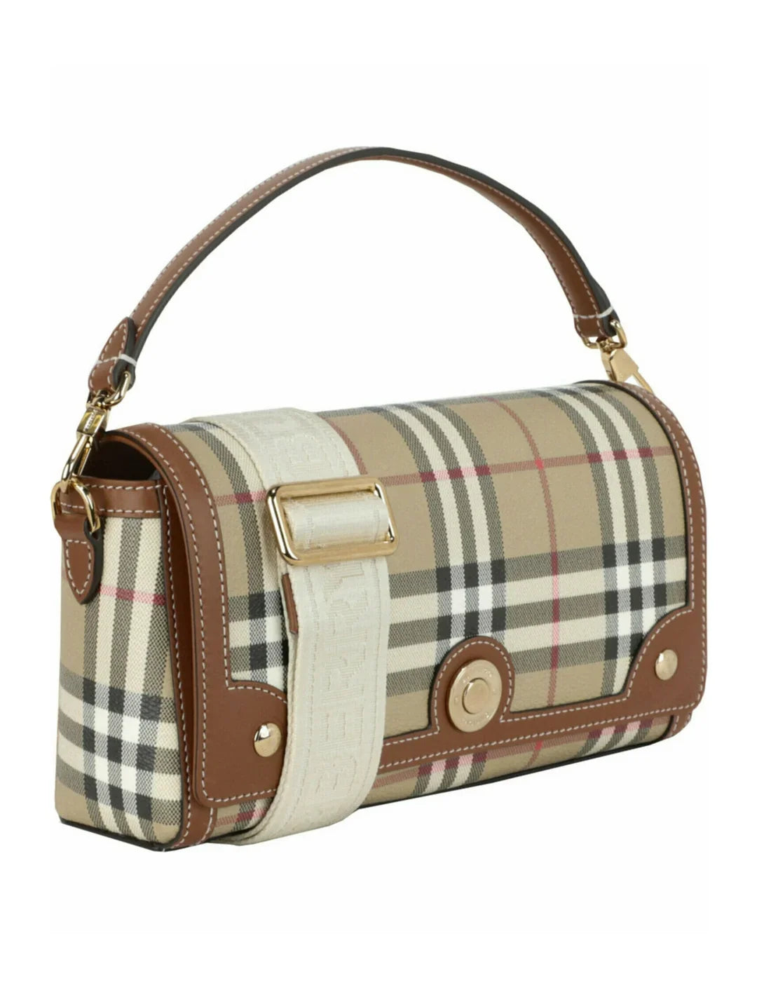 House Check Pattern Crossbody Bag w/ Tags
