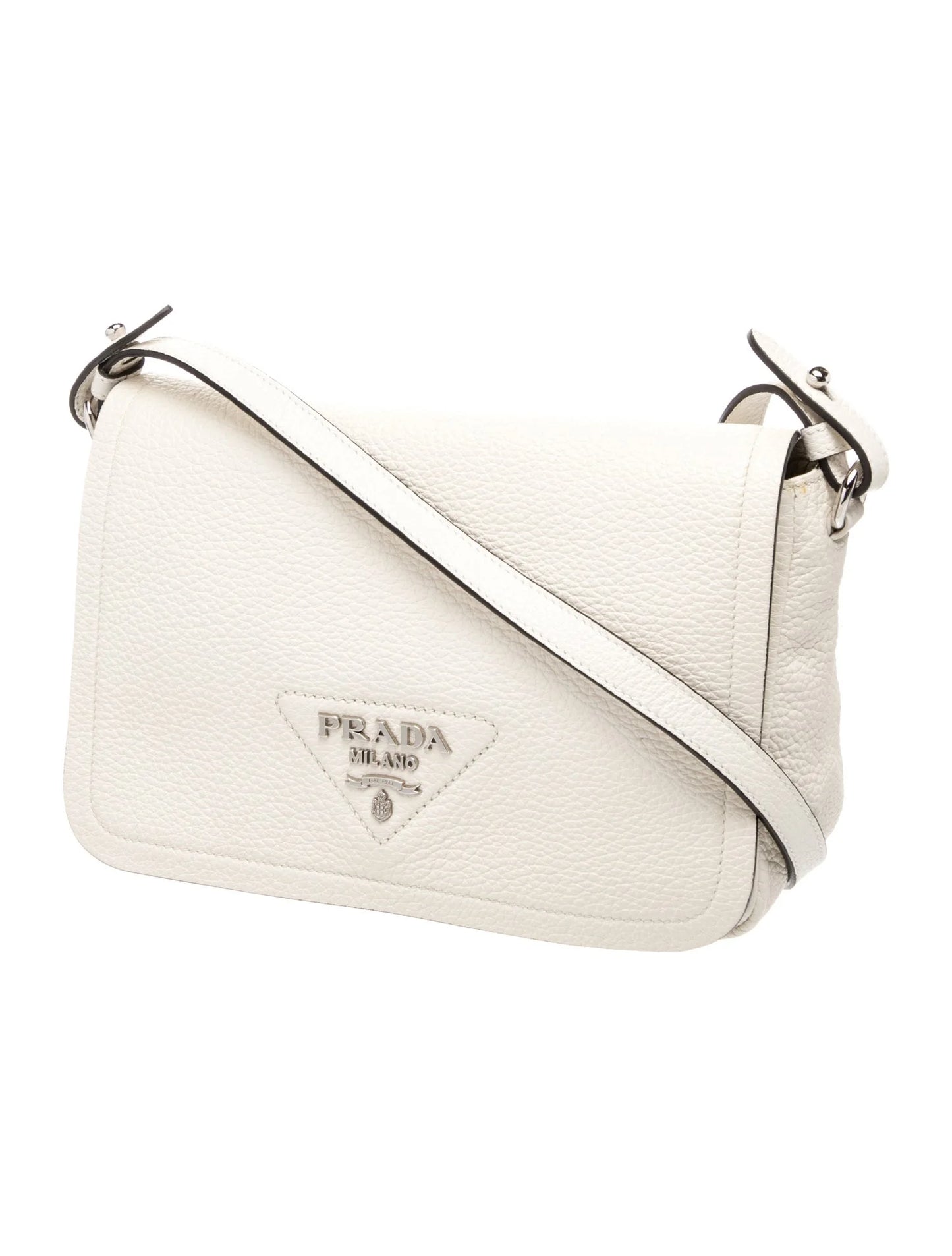 Vitello Daino Leather Crossbody Bag