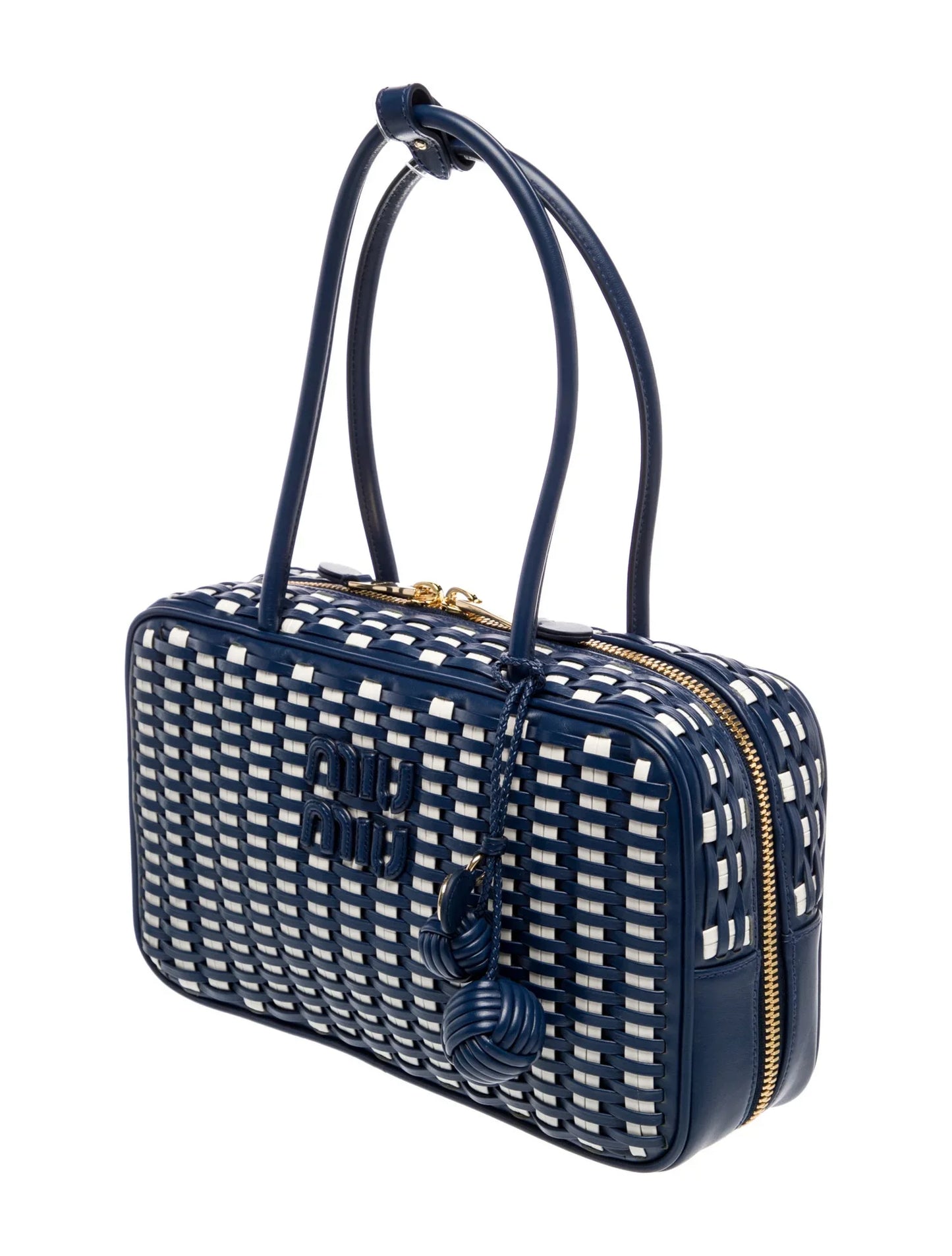 Leather Woven Beau