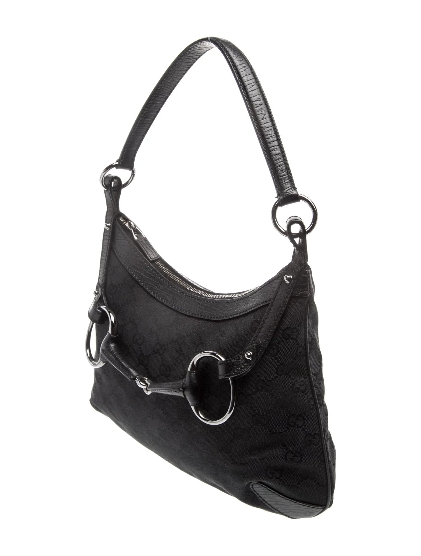 GG Canvas Horsebit Chain