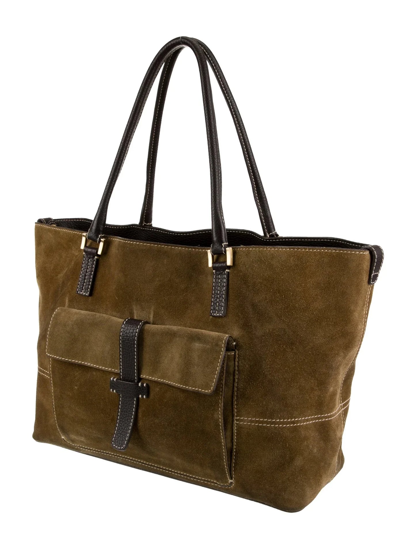 Suede Tote