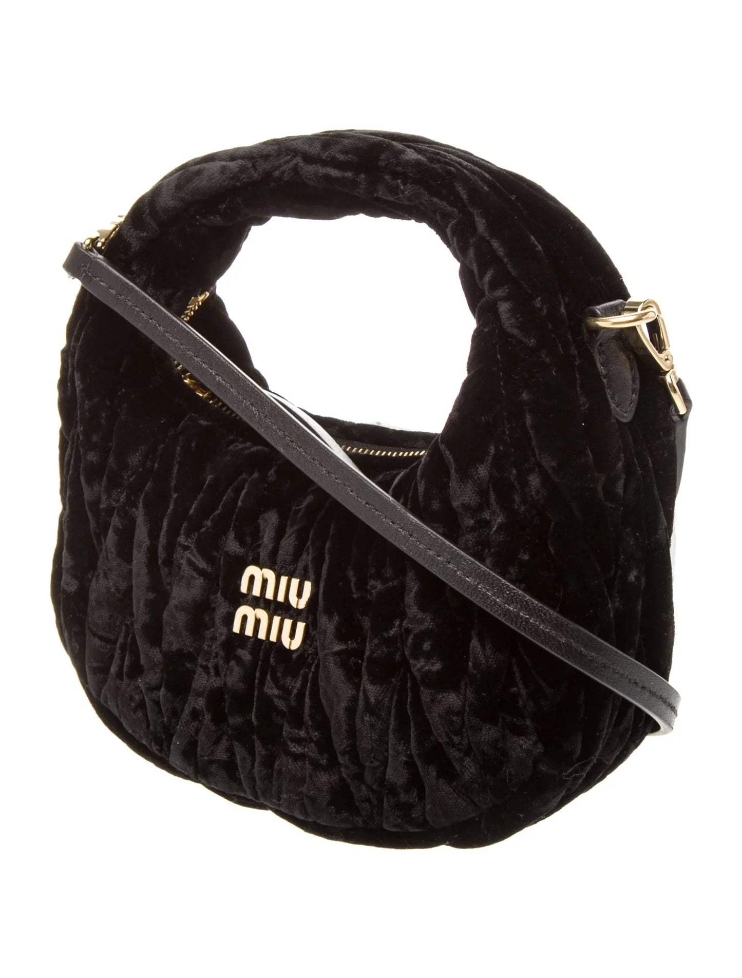 Velvet Matelassé Wander w/ Strap Mini