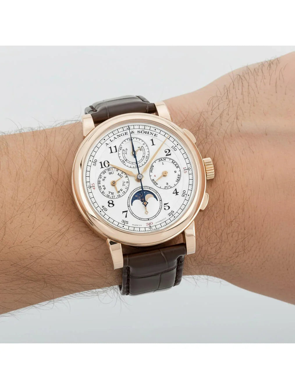 Montre Calendrier Perpétuel Rattrapante 1815